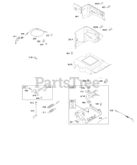 Briggs & Stratton 20A414-0113-E1 - Briggs & Stratton Horizontal Engine Controls, Governor Spring