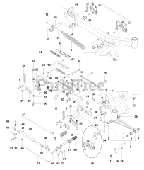 Husqvarna PZ 6029 D (966476701) - Husqvarna 60" Zero-Turn Mower (2010-03) Mower Lift Deck