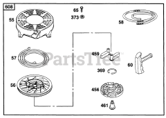 Briggs & Stratton 12A802-0508-21 - Briggs & Stratton Vertical Engine
