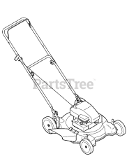 Yard Machines 11A-084R229 - Yard Machines Walk-Behind Mower (2009) (Home Depot)