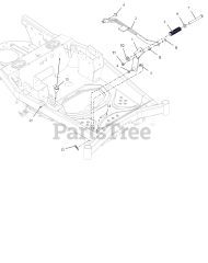 Ariens 918002 - Ariens Ikon 42" Zero-Turn Mower, 21.5hp Kawasaki FR (SN: 035000 - 134999) Foot Pedal - 42", 48", 52"