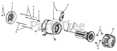 Husky HU 50011 B - Husky 5,000 Watt Portable Generator Figure A