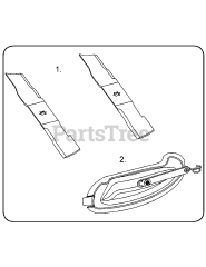 Cub Cadet 19A30005 (19A30005100) - Cub Cadet 46" Deck Mulch Kit General Assembly