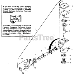 MTD 190-993-000 - MTD 50" Mower Deck (1992)