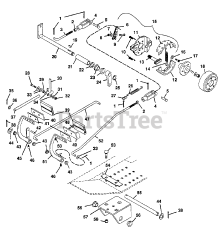 Gravely 51000 (24-G) - Gravely Lawn Tractor