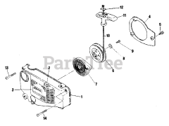 Shindaiwa 345 - Shindaiwa Chainsaw Starter