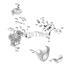 Briggs & Stratton 61G277-0017-J1 - Briggs & Stratton Horizontal Engine