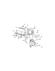 MTD 265-SU-11 - MTD Engine 265-SU-11 Starter