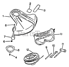 Echo SRM-2310 - Echo String Trimmer (SN: 0031001 - 9999999)