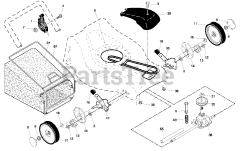 Poulan Pro PR 7Y21CH B - Poulan Pro Walk-Behind Mower (2004-08)