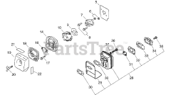 Echo PPT-2400 - Echo Pole Saw (Type 1E) (SN: E14536001001 - E14536999999)