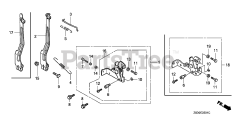 Honda GX100 KRB1/A (GCANM) - Honda Engine, Made in Japan (SN: GCANM-1300001 - GCANM-9999999) CONTROL (RAMMER REMOTE)  (1)