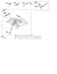 Briggs & Stratton 19J137-0012-F1 - Briggs & Stratton Horizontal Engine Controls Group