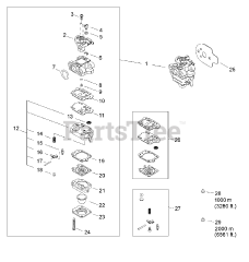 Swisher E 3000 - Swisher Edger Carburetor