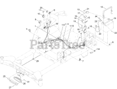 Toro 76610 - Toro 60" Titan MAX Zero-Turn Mower (SN: 417420000 - 999999999) Electrical Assembly