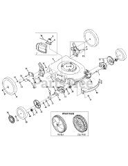 MTD 12AV569S204 - MTD Gold Walk-Behind Mower (2008) (Ace Hardware)