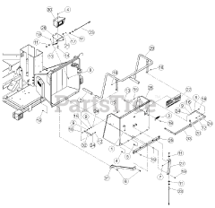 Bear Cat CH 911 DH - Bear Cat 9" Chipper, 1.1 L Diesel Kubota (SN: 5VJAA041XGW005195 & Above)