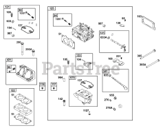 Briggs & Stratton 358447-0110-01 - Briggs & Stratton Horizontal Engine