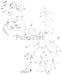 MTD 190-794-000 - MTD Mower Deck Assembly Only (1988)
