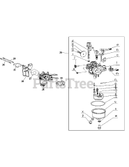 Troy-Bilt 170-L0-11 - Troy-Bilt Engine 170-L0-11 Carburetor