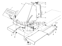 Toro 56170 (11-32) - Toro Professional Rear-Engine Riding Mower (SN: 006000001 - 006999999) (1986)