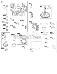 Briggs & Stratton 40N877-0046-B1 - Briggs & Stratton Vertical Engine