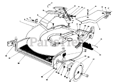 Toro 20695 - Toro Walk-Behind Mower (SN: 008000001 - 008999999) (1988)