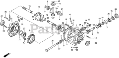 Honda H5518 AC4/A (TZAC) - Honda Multi-Purpose Tractor, Made in Japan (SN: TZAC-3500001 - TZAC-3599999)