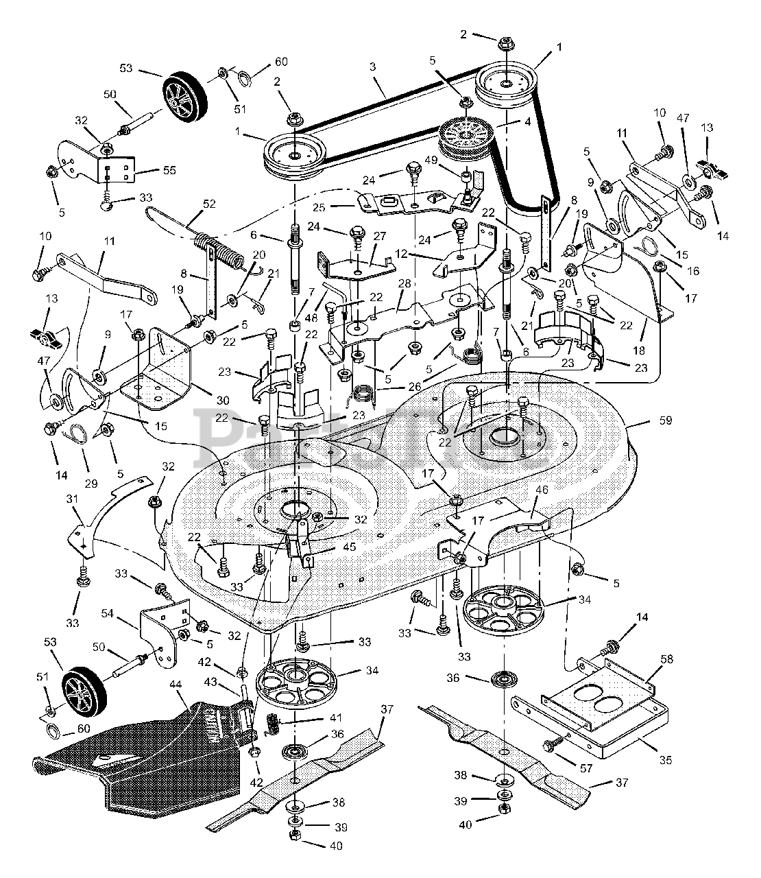 Briggs & Stratton 42515x92B Briggs & Stratton 42" Lawn Tractor (2002