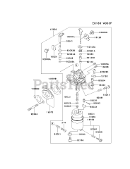 Kawasaki FE290D-AS12 - Kawasaki Engine CARBURETOR
