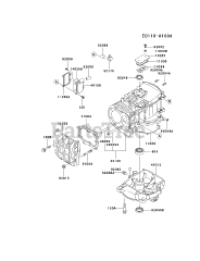 Kawasaki FB460V-ES33 - Kawasaki Engine CYLINDER/CRANKCASE