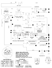 Quality Pro QP 20H46 A - Quality Pro Lawn Tractor (2000) Schematic