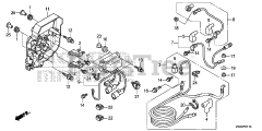 Honda BF250 A XXCA (BBJJ) - Honda Marine Engine, Made in Japan (SN: BBJJ-8000001 - BBJJ-9999999) STARTER CABLE