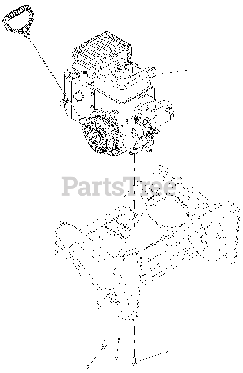 Ariens 938032 (SS 21 E) - Ariens Path-Pro 21" Single Stage Snow Blower