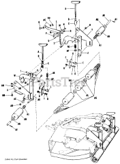 Simplicity 990190 - Simplicity 42" Mower Deck for Model 725 Mowers