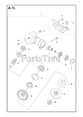 Husqvarna 236 R - Husqvarna Brush Cutter (SN: 20090100001 - 20143600000) GEARS