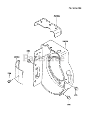 Kawasaki FA130D-AS21 - Kawasaki Engine COOLING-EQUIPMENT