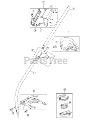 MTD MP 429 (41BD429C995) - MTD Pro String Trimmer General Assembly
