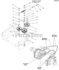 Ferris IS 2100Z (5901585) - Ferris IS2100Z Series 52" Zero-Turn Mower, 26hp Briggs & Stratton, CARB Transaxle Drive Group