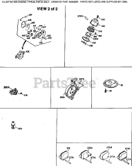 Tecumseh HSK600-1627S - Tecumseh Engine Engine Parts List #2