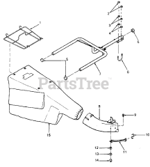 Cub Cadet 602 (190-602-100) - Cub Cadet Twin Bagger att2 Grass Catcher