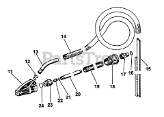 Echo HPP-1890 - Echo Pressure Washer (Original Version) (1991) Sand Blast Kit