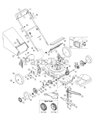 MTD 12A-569Q795 - MTD Pro Walk-Behind Mower (2007)
