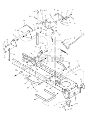 Briggs & Stratton 405606x190B (7800299) - Briggs & Stratton 40" Lawn Tractor (2007)