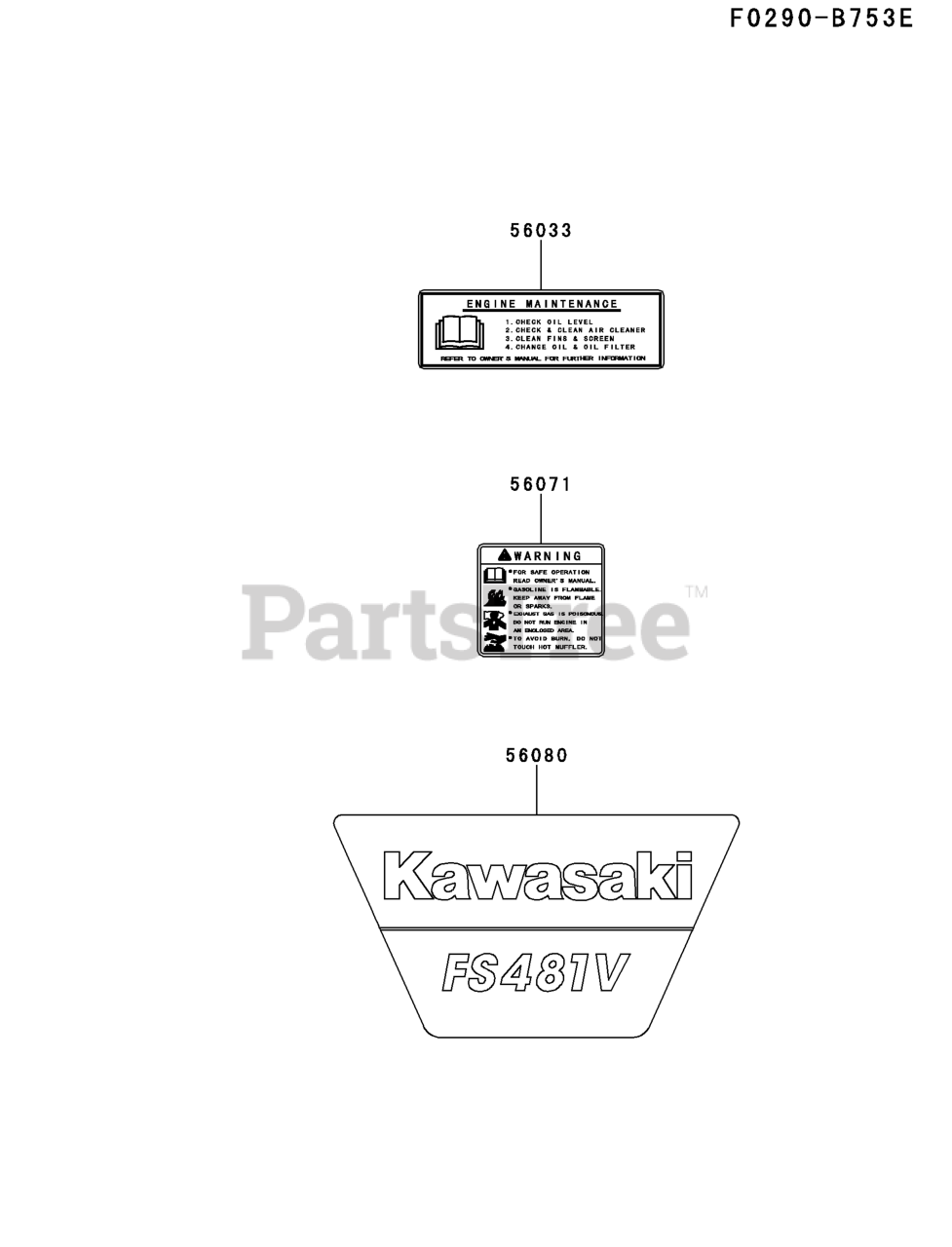 Kawasaki FS481V-AS34