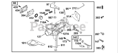 Briggs & Stratton 137202-0734-A2 - Briggs & Stratton Horizontal Engine