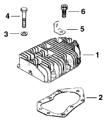 Kohler M16-711532 - Kohler Magnum Engine, Made for Hobart, 16hp, 11.9kW Cylinder Head 0309004527