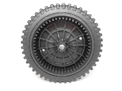 Troy-Bilt 634-0021 Wheel Assembly, 8.0" X 2.125" Black - image 3