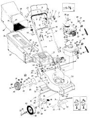 MTD 128-452R014 - MTD Walk-Behind Mower (1988) (Evans Products)