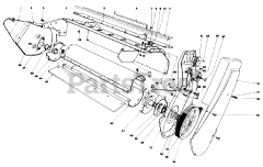 Toro 31506 - Toro SnowMaster Snow Thrower (SN: 007000001 - 007999999) (1977)